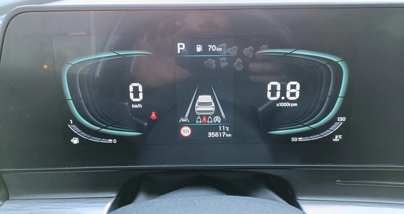 Kia Sportage cena 129900 przebieg: 35620, rok produkcji 2022 z Orzysz małe 106